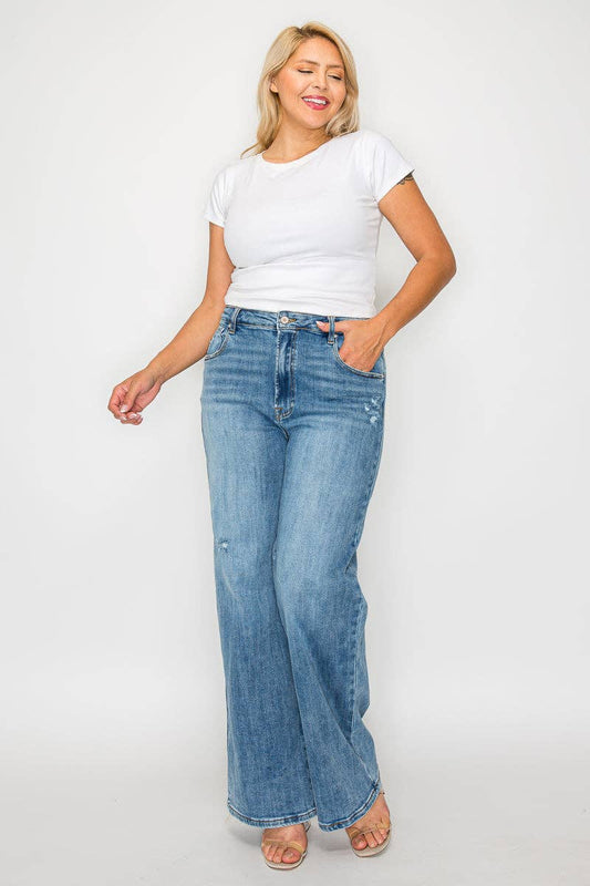 Plus Size High Rise Jeans