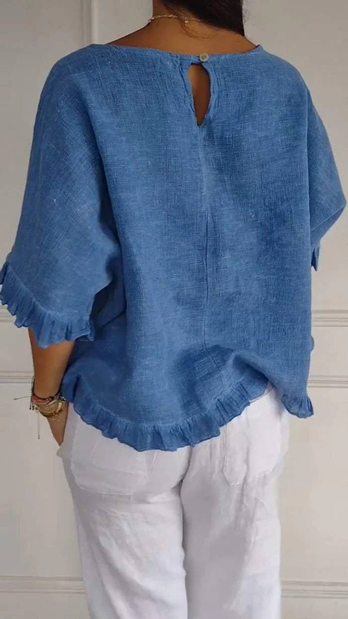 Mara Ruffle Blouse