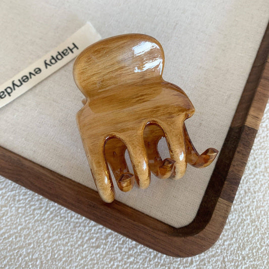 Vintage Simple Log Color Claw Clip DPJC10