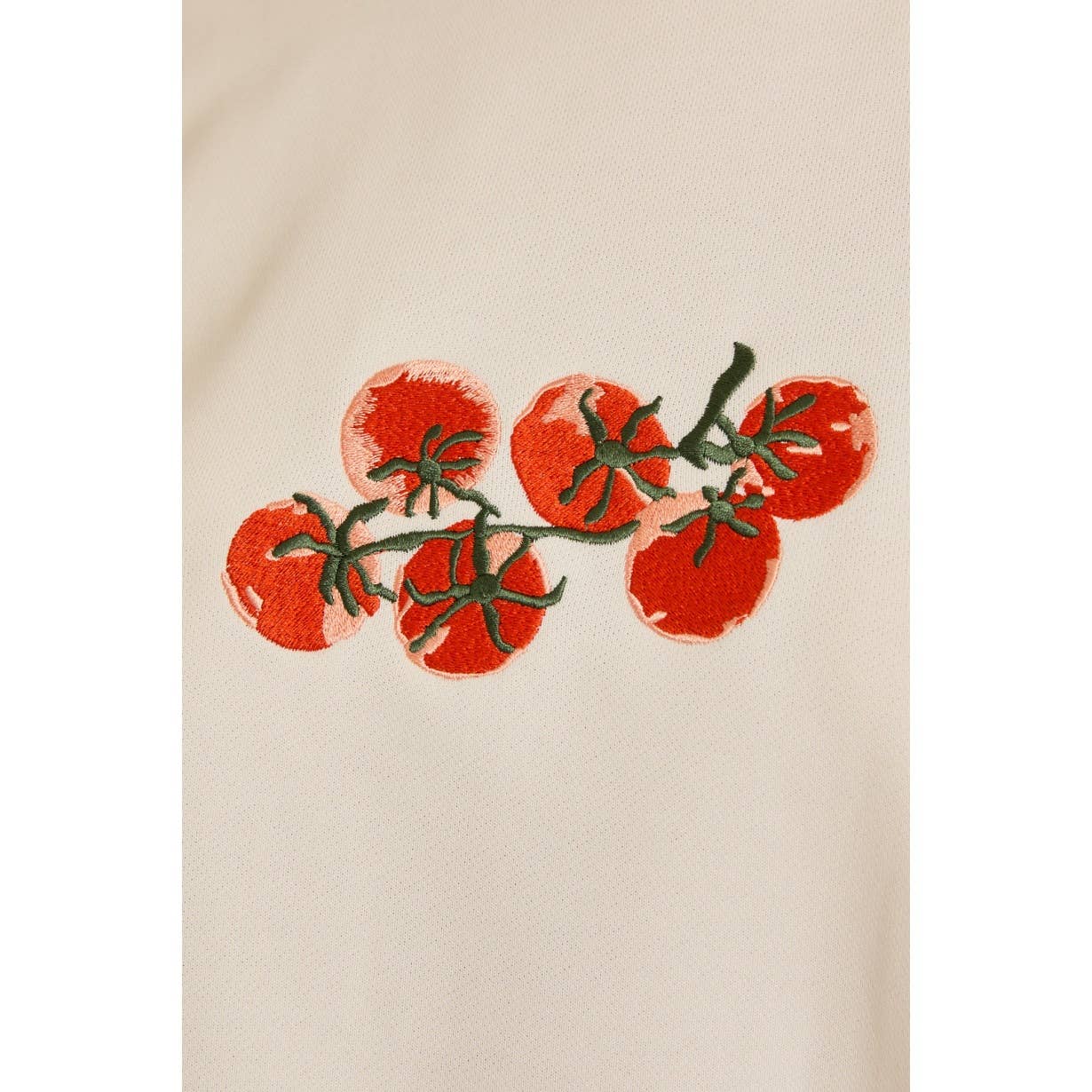 Tomato Embroidered Sweatshirt