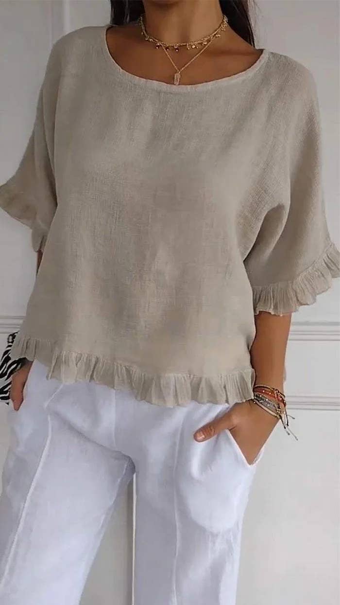 Mara Ruffle Blouse