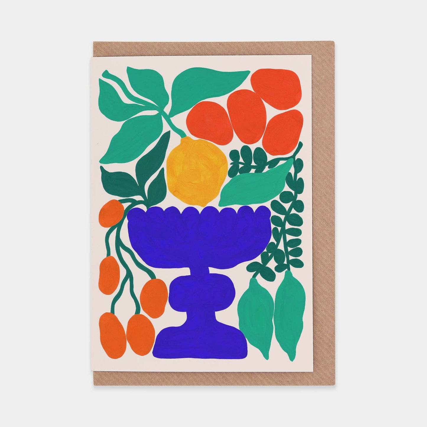 Fruit Bowl Greeting Card