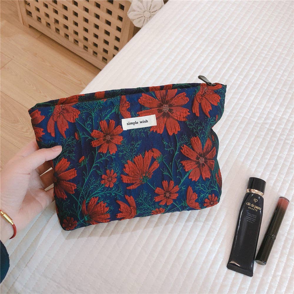 Retro Versatile Jacquard Makeup Bag DP25E649