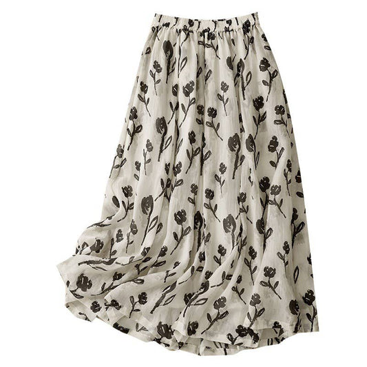 Flora Midi Skirt