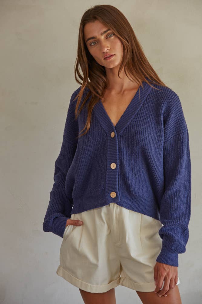 Luca Button Down Cardigan