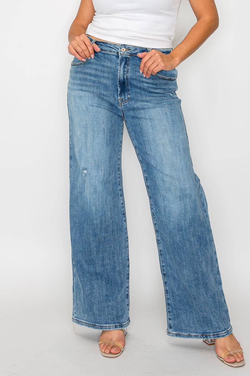Plus Size High Rise Jeans