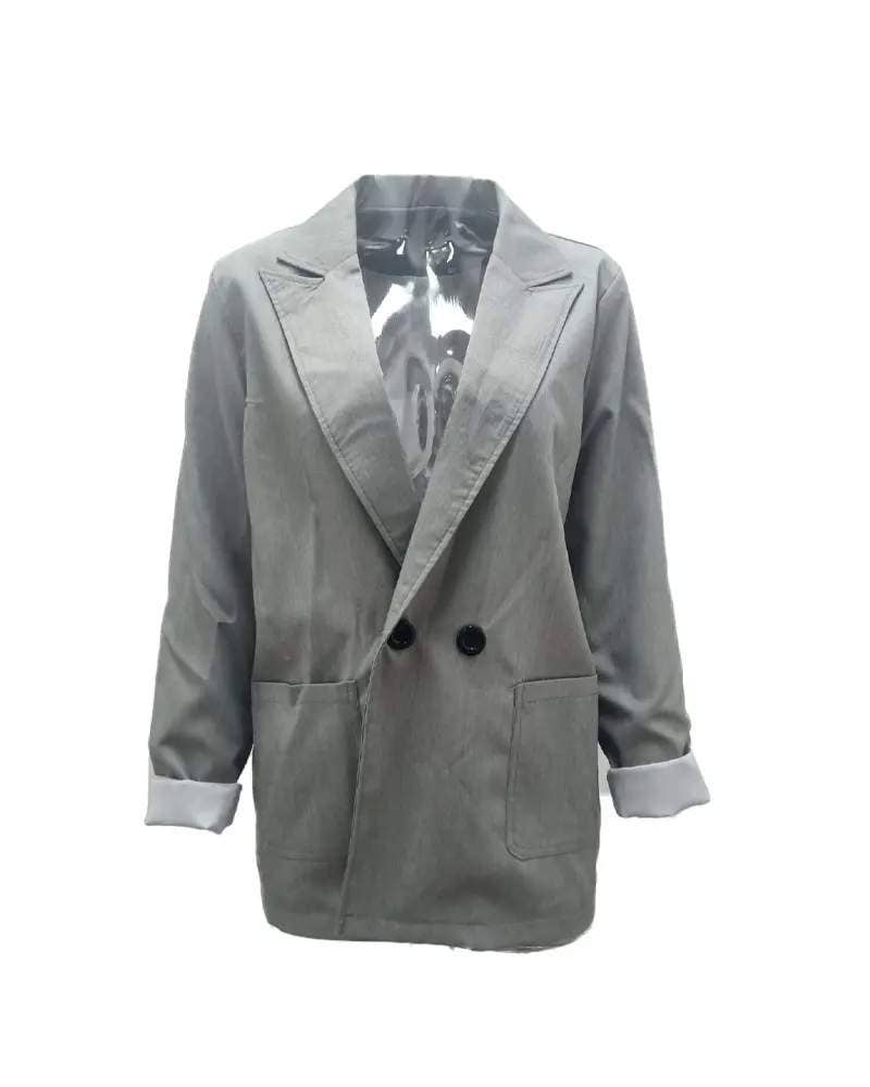 Long sleeve pocket detail blazer