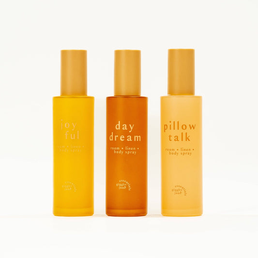 Room & everywhere spray • 3 essential blends • 100% natural,