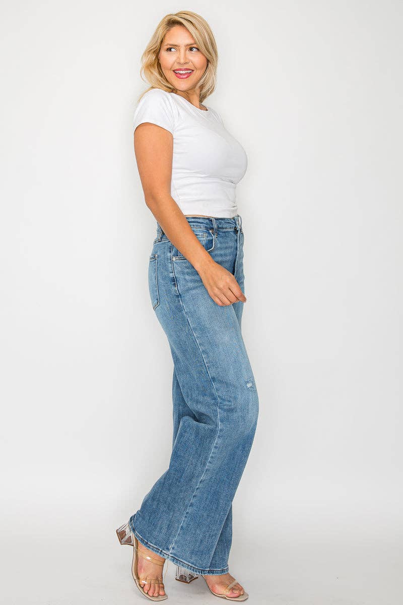 Plus Size High Rise Jeans