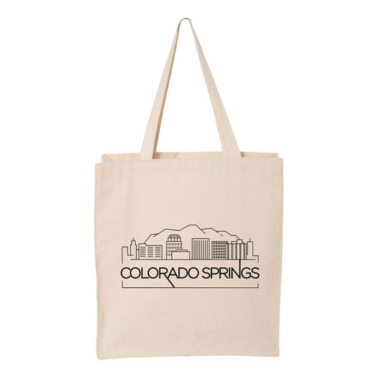 Skyline Colorado Springs Tote Bag