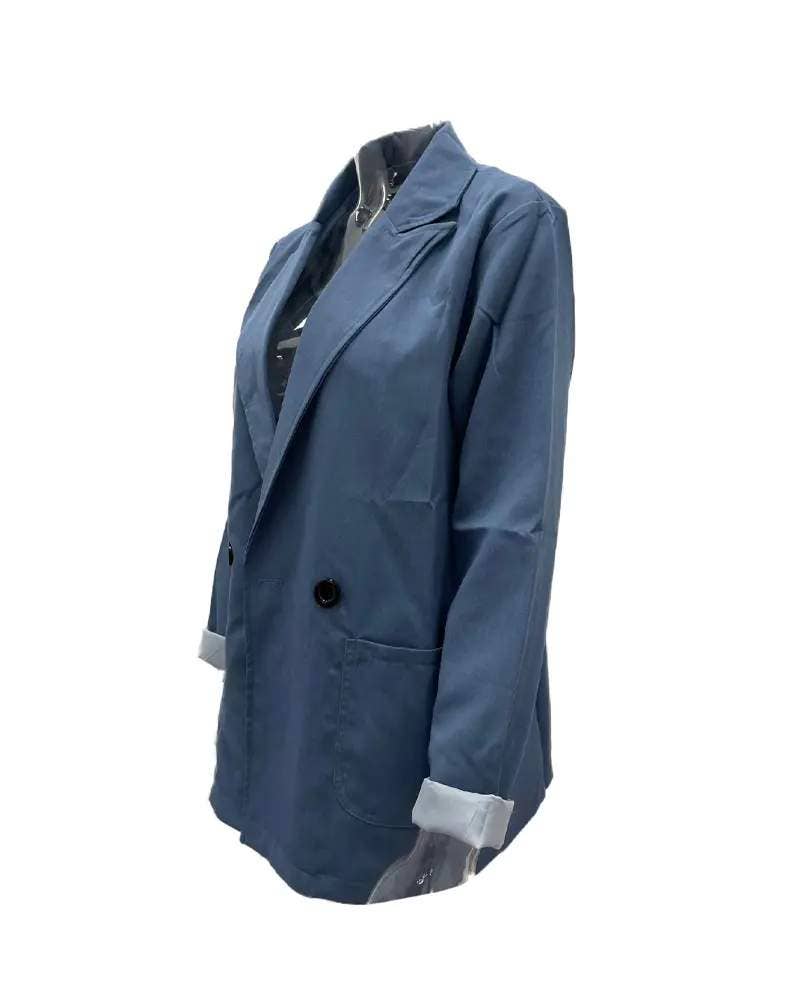 Long sleeve pocket detail blazer