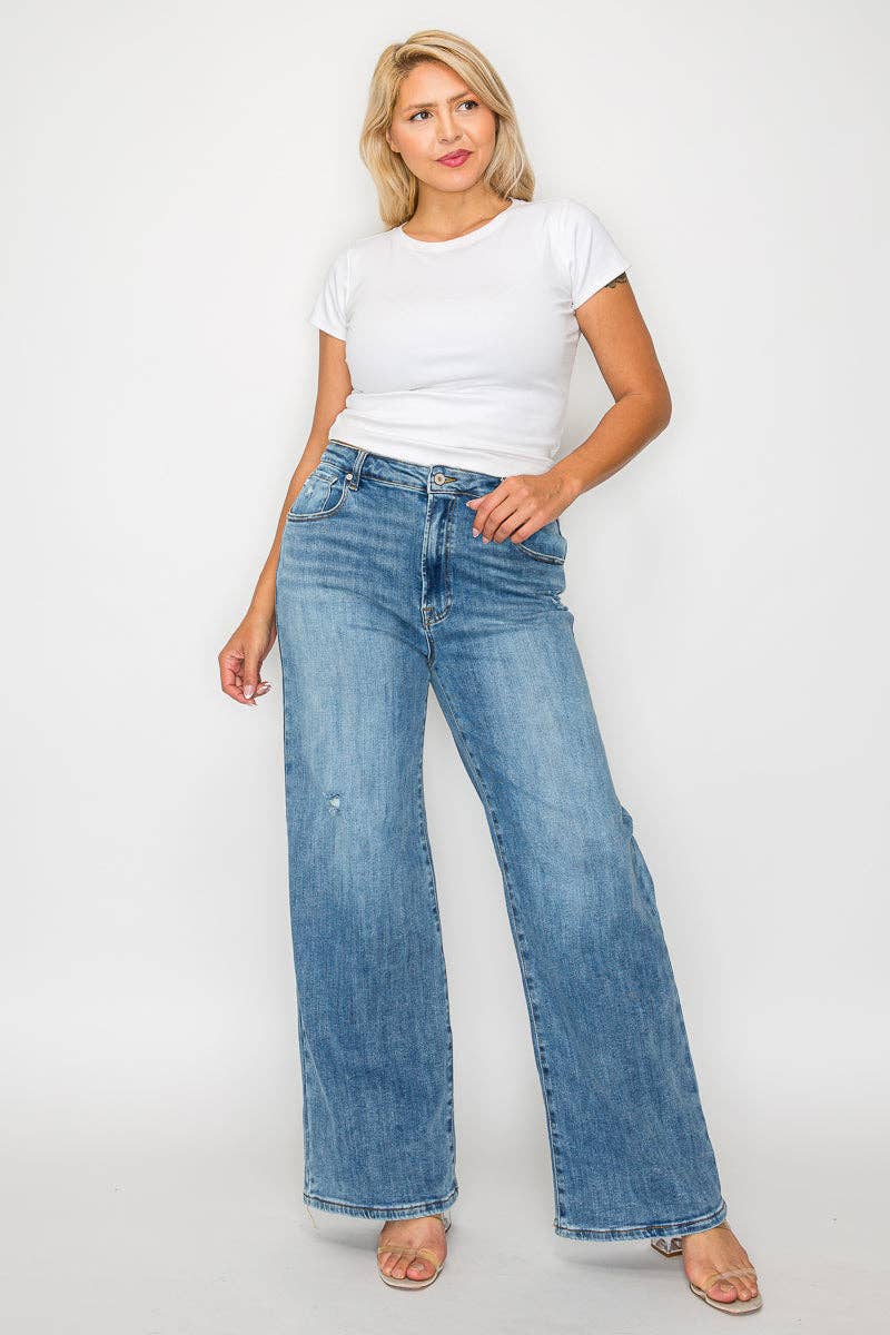 Plus Size High Rise Jeans