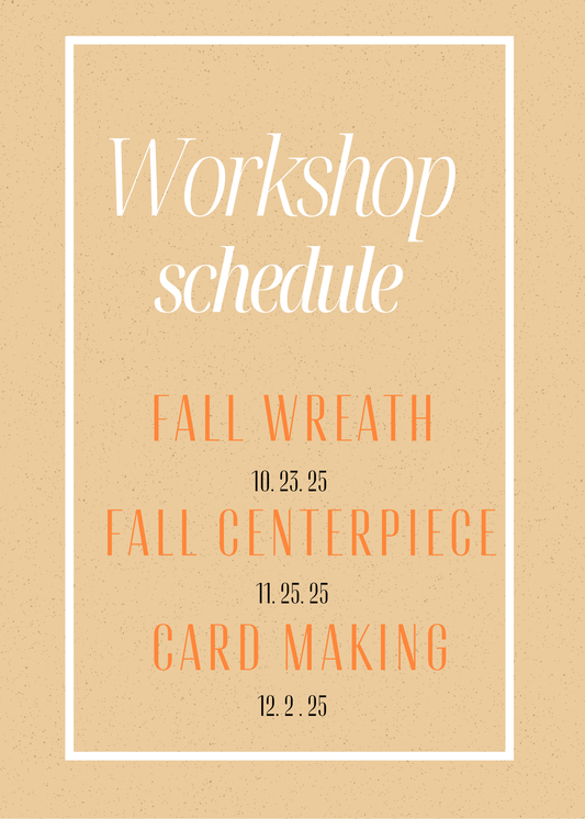 Upcoming Workshops