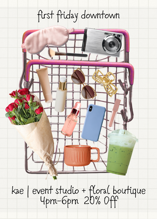 First Friday Downtown! Nov 7th, 4pm-6pm