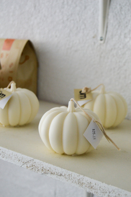 Mini Pumpkin Candle