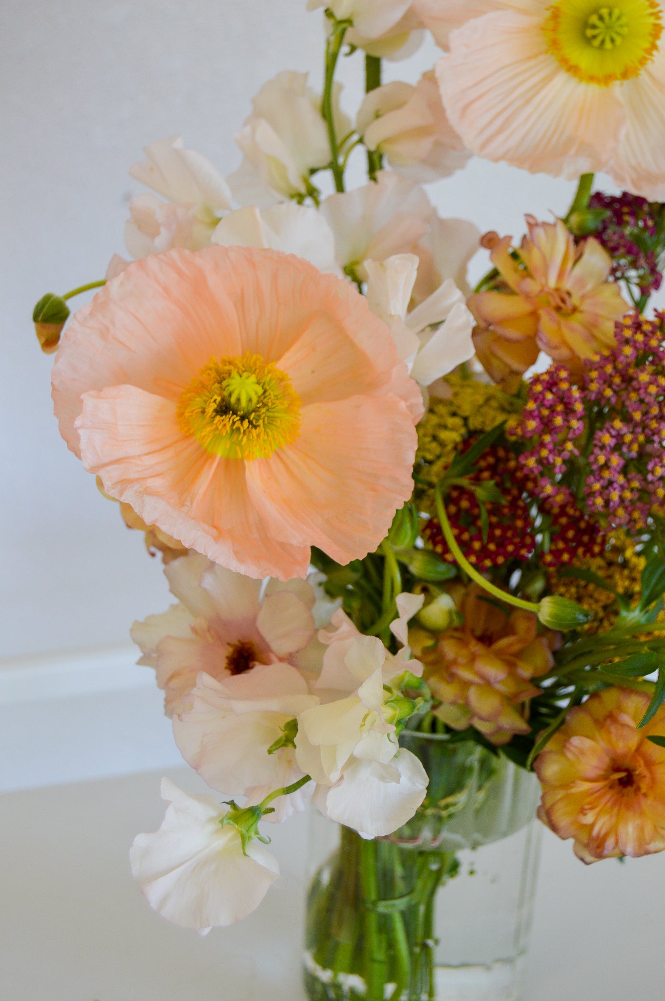 Warm Toned Bridal Bouquet