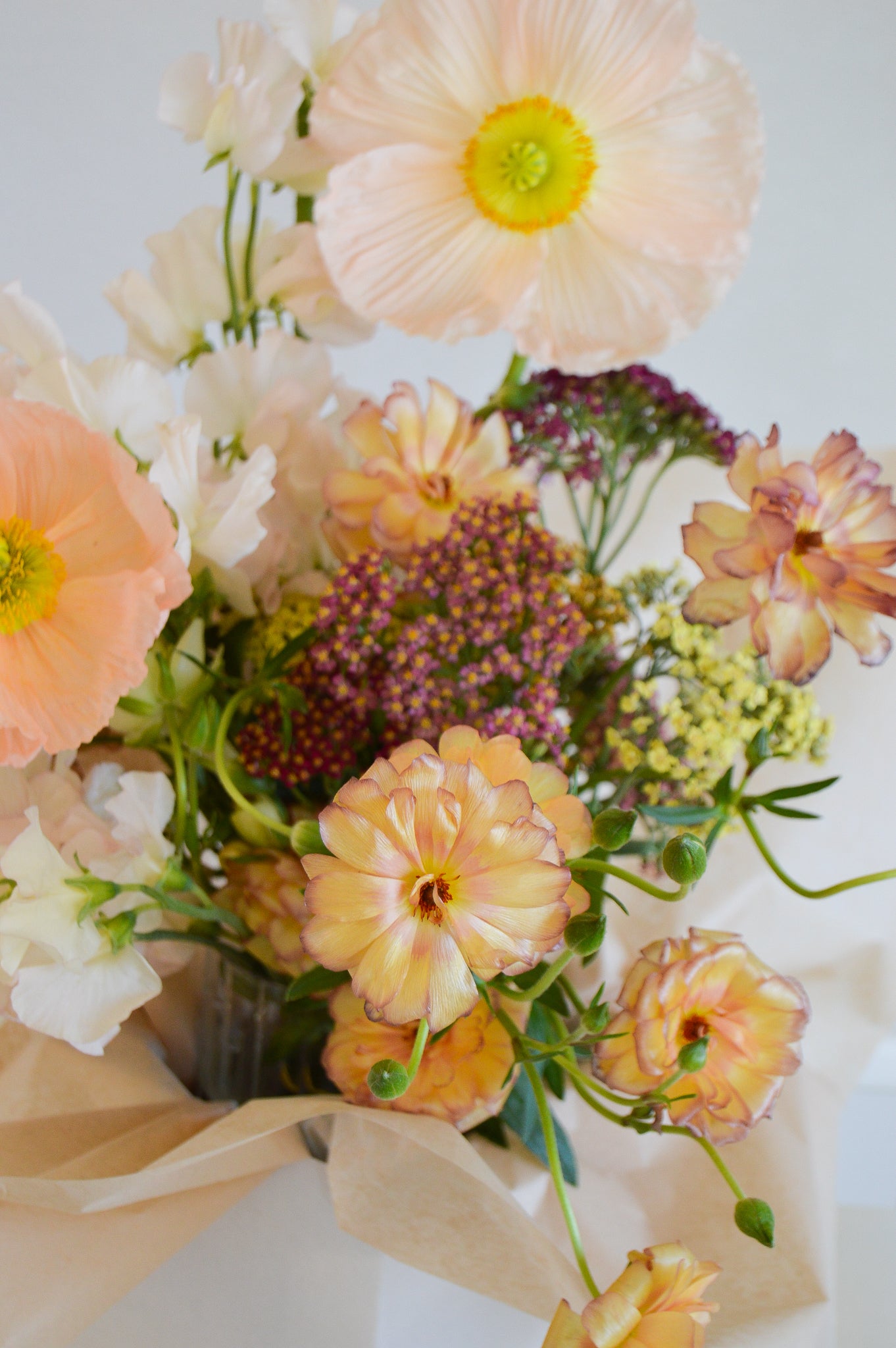 Warm Toned Bridal Bouquet