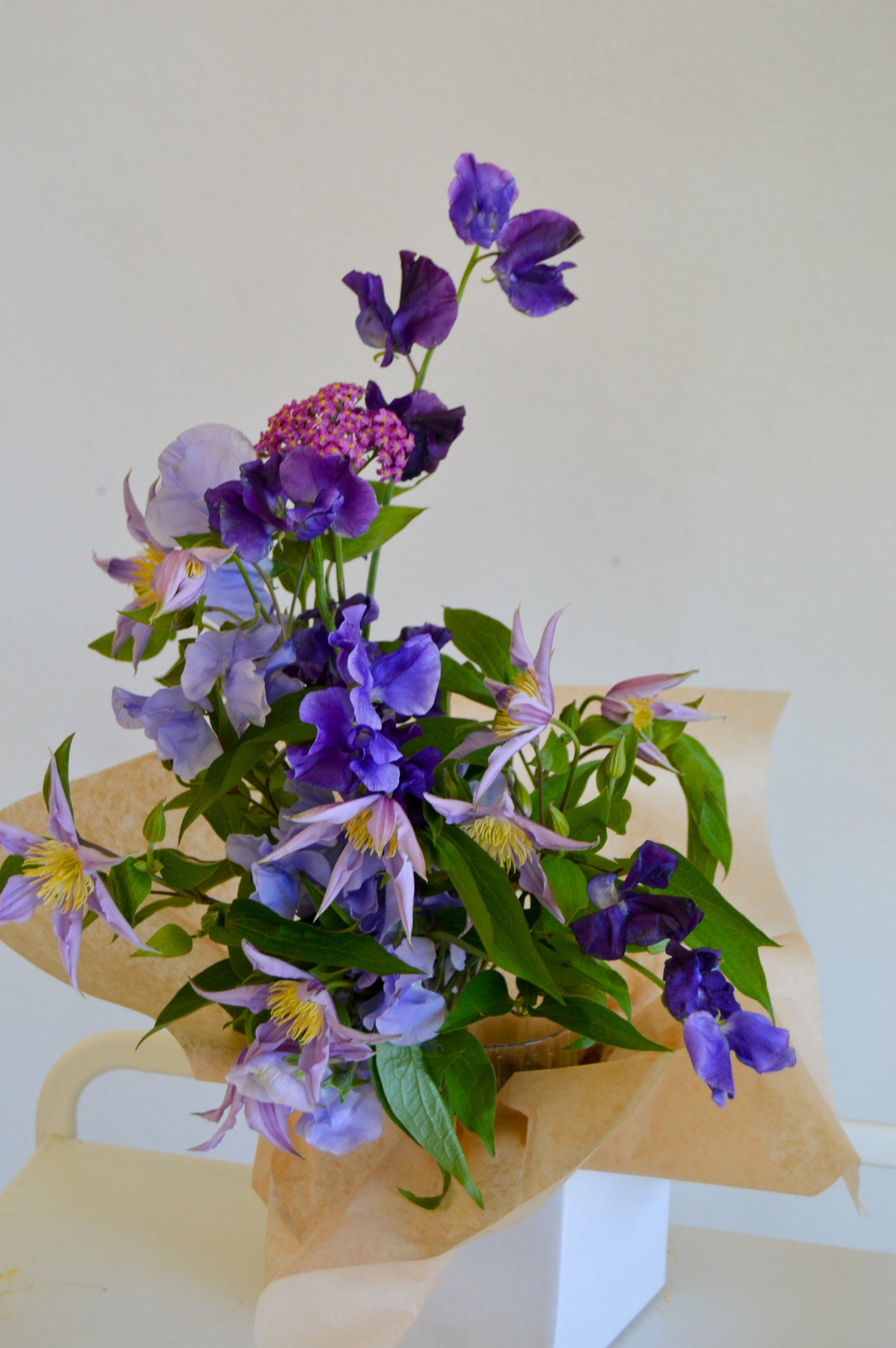 Cool Toned Bridal Bouquet