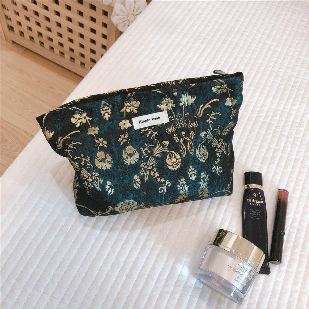 Retro Versatile Jacquard Makeup Bag DP25E649