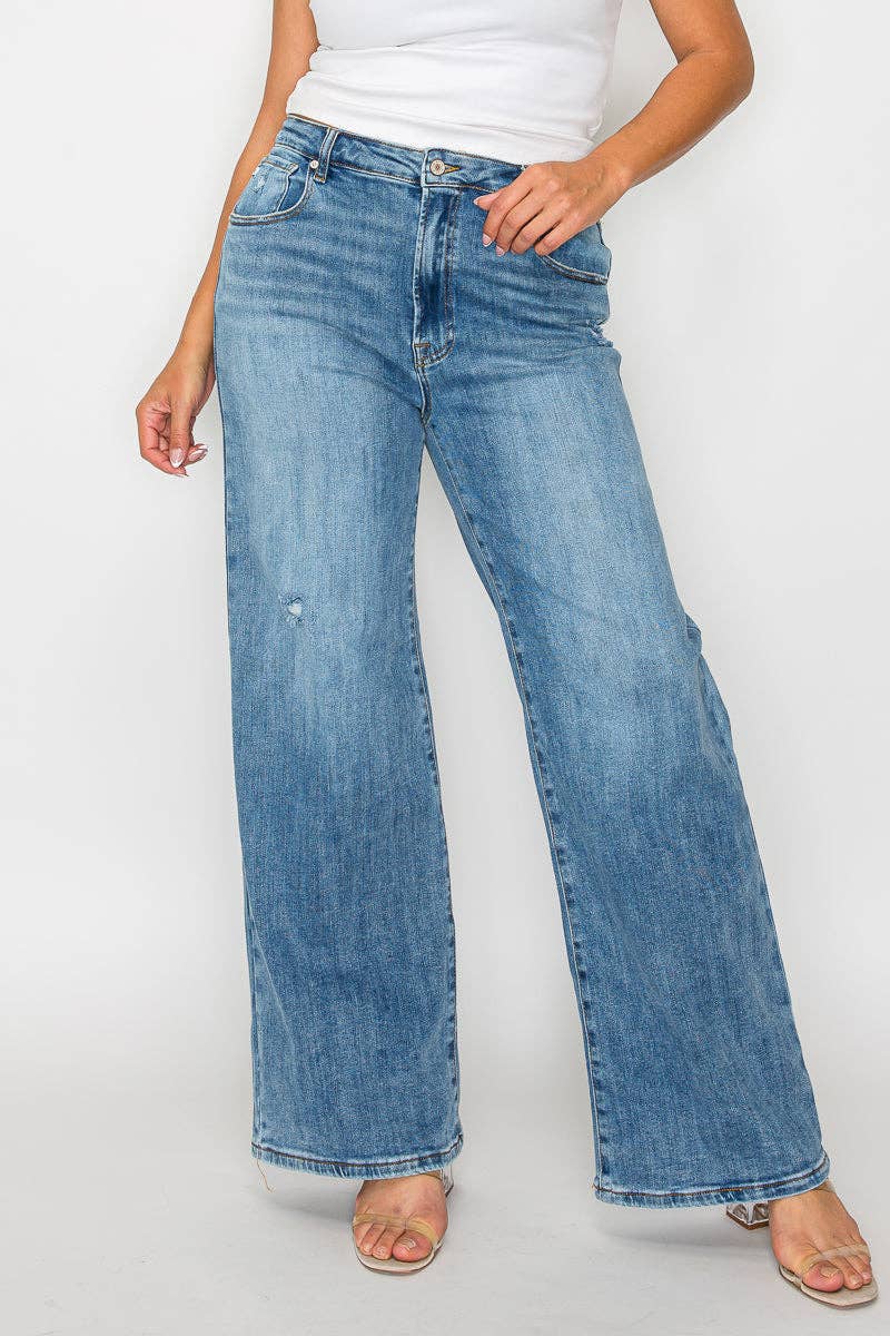 Plus Size High Rise Jeans