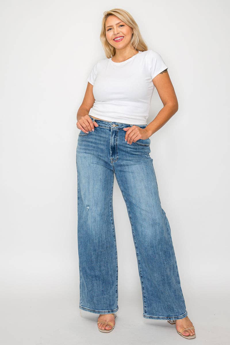 Plus Size High Rise Jeans