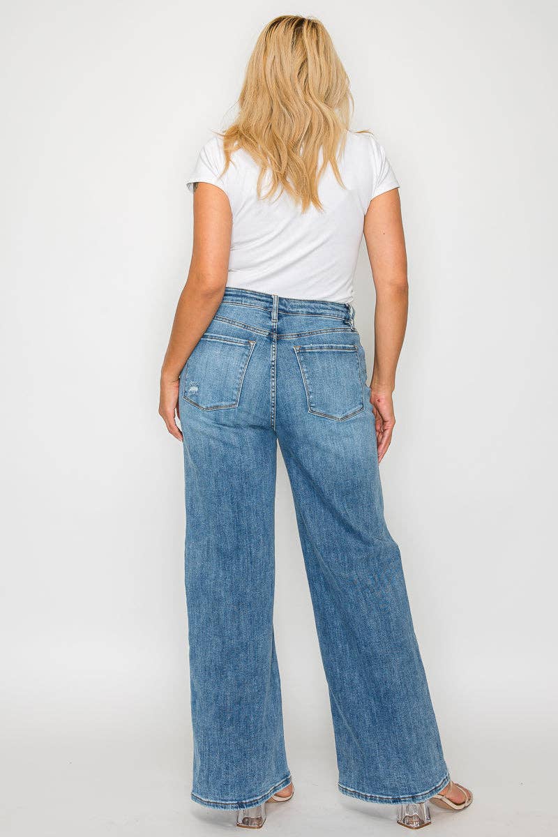 Plus Size High Rise Jeans