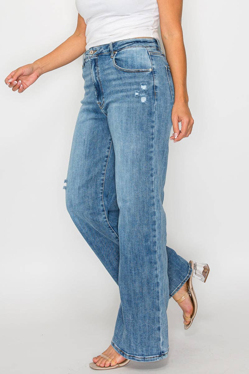 Plus Size High Rise Jeans
