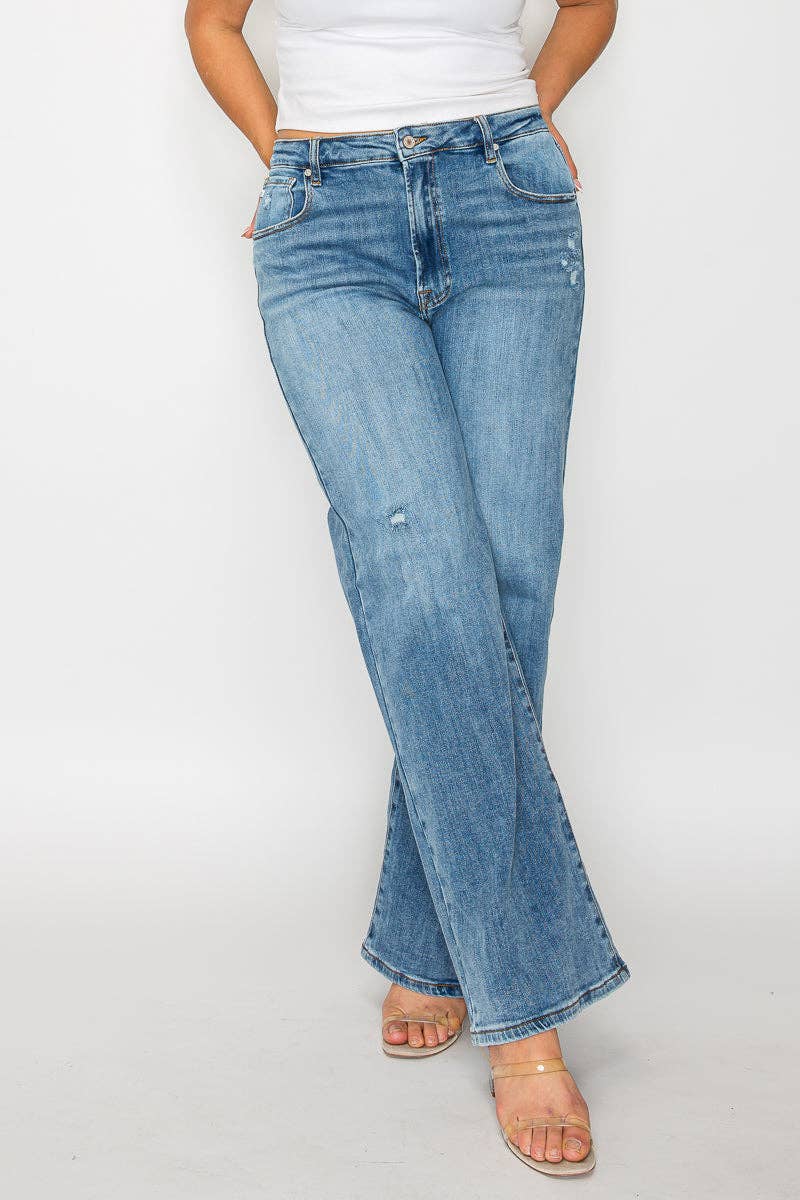 Plus Size High Rise Jeans